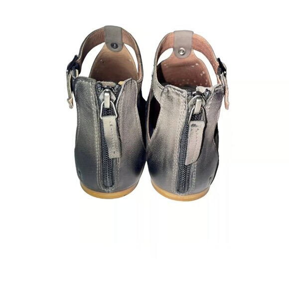 NEW ROAN by Bed Stu Kit Cutout Bosco Grey Gladiator Sandals Leather Size 8.5 - Picture 6 of 9